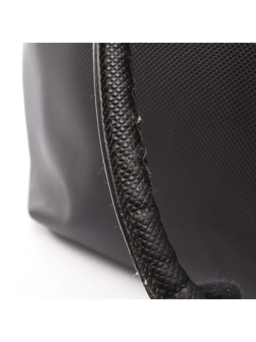 Bottega Veneta Tote Marco Polo Intreccio Jet Dark Brown Canvas Leather